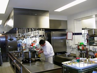 Landgraf, Restaurationsküche