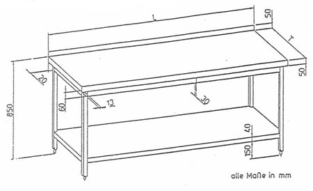 Landgraf, Arbeitstisch